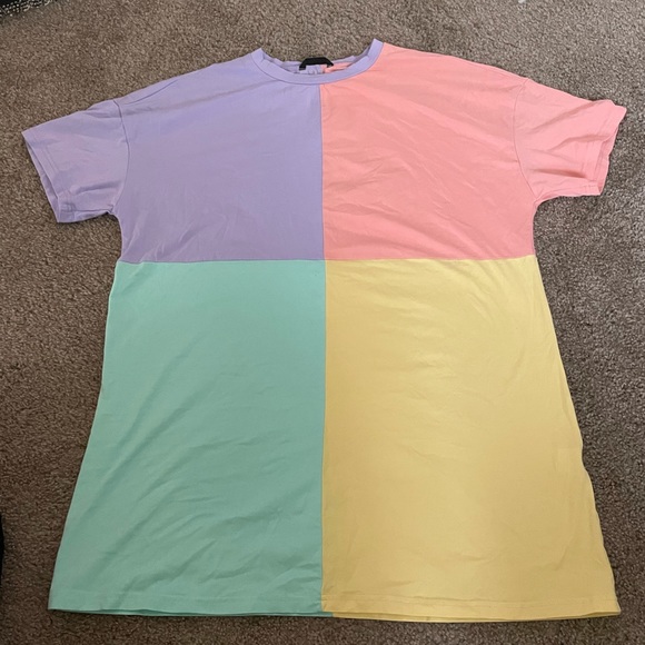 SHEIN Dresses & Skirts - Colorblock tshirt dress